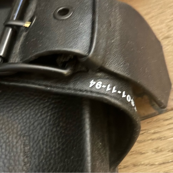 All Saints Sian Leather Buckle Sandals - Picture 4 of 5